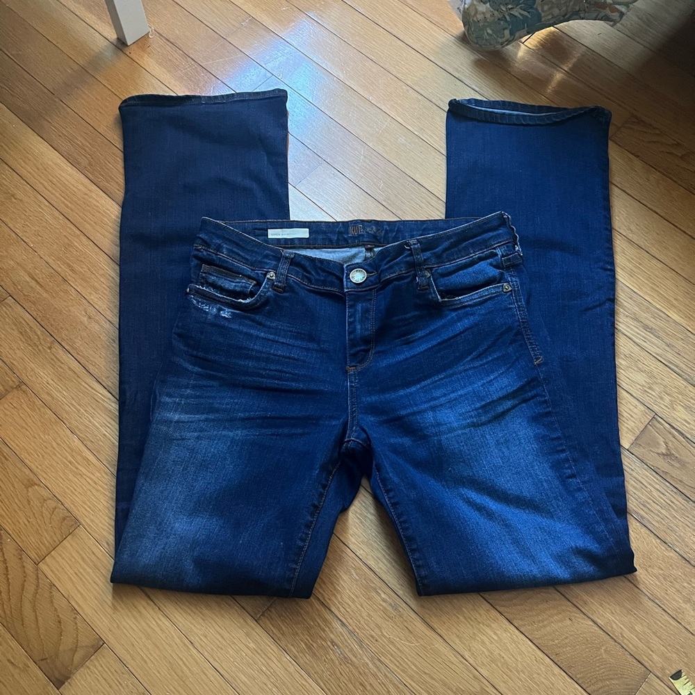 KUT from the Kloth Karen Baby Bootcut Jeans